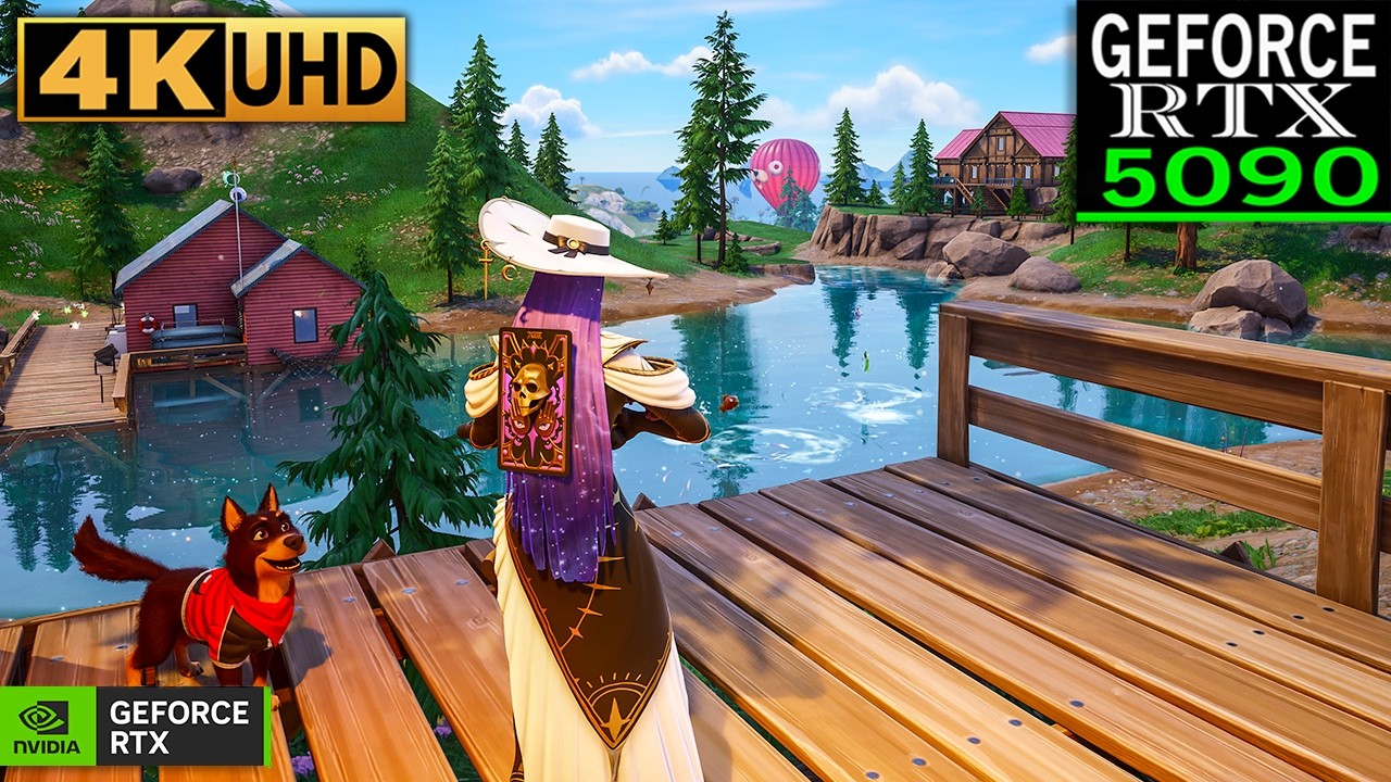 Fortnite Demise Skin Gameplay | RTX 5090 ( 4K Max Settings + RTX ON )