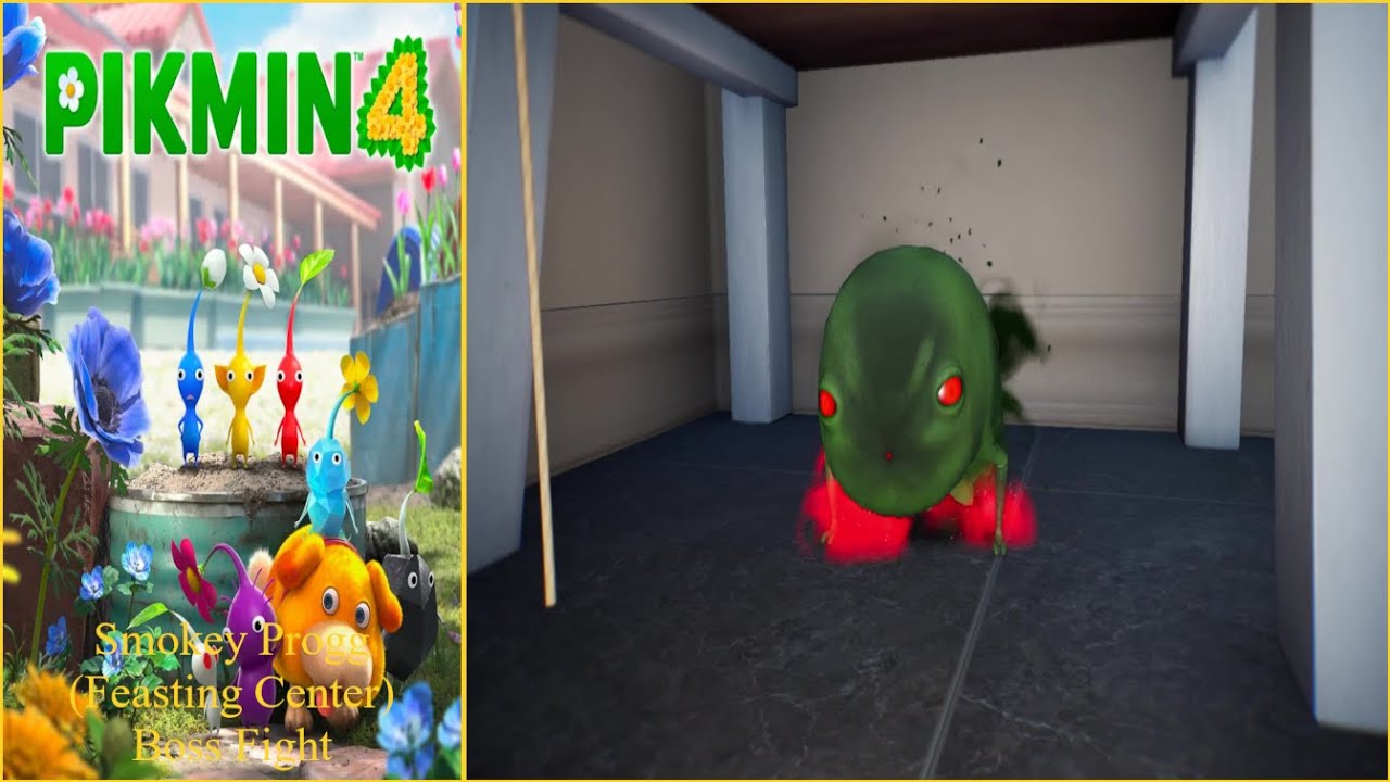 Pikmin 4 - Smokey Progg (Feasting Center) Boss Fight