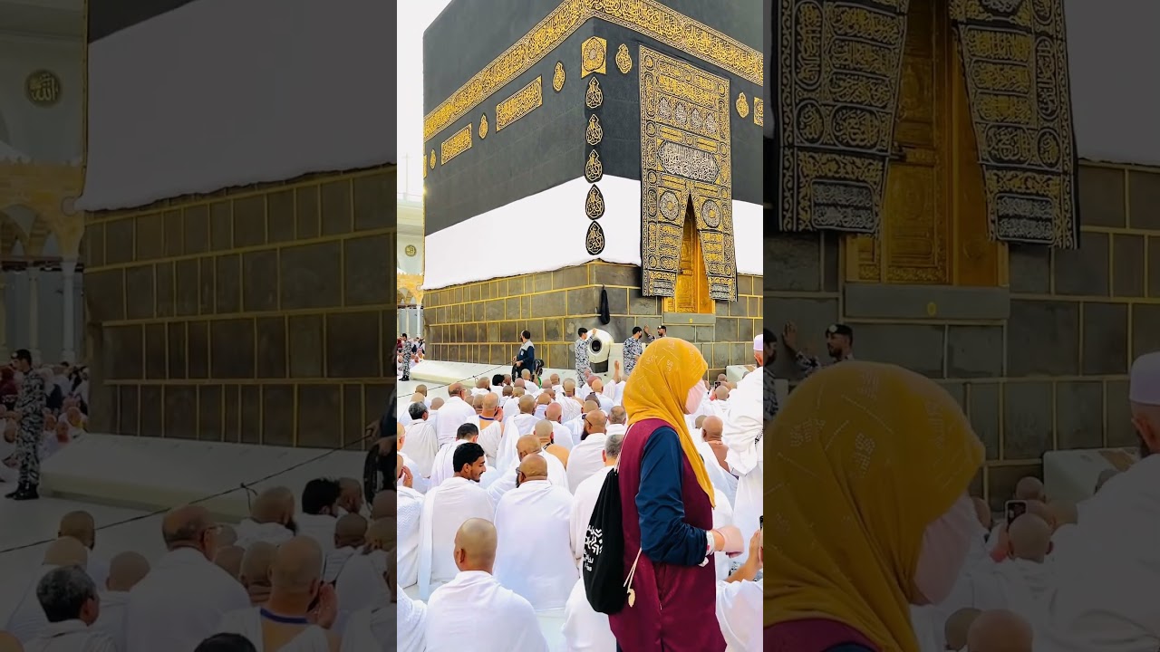 The stone was venerated at the Kaaba in pre-Islamic pagan times. According to Islamic tradition.❤️