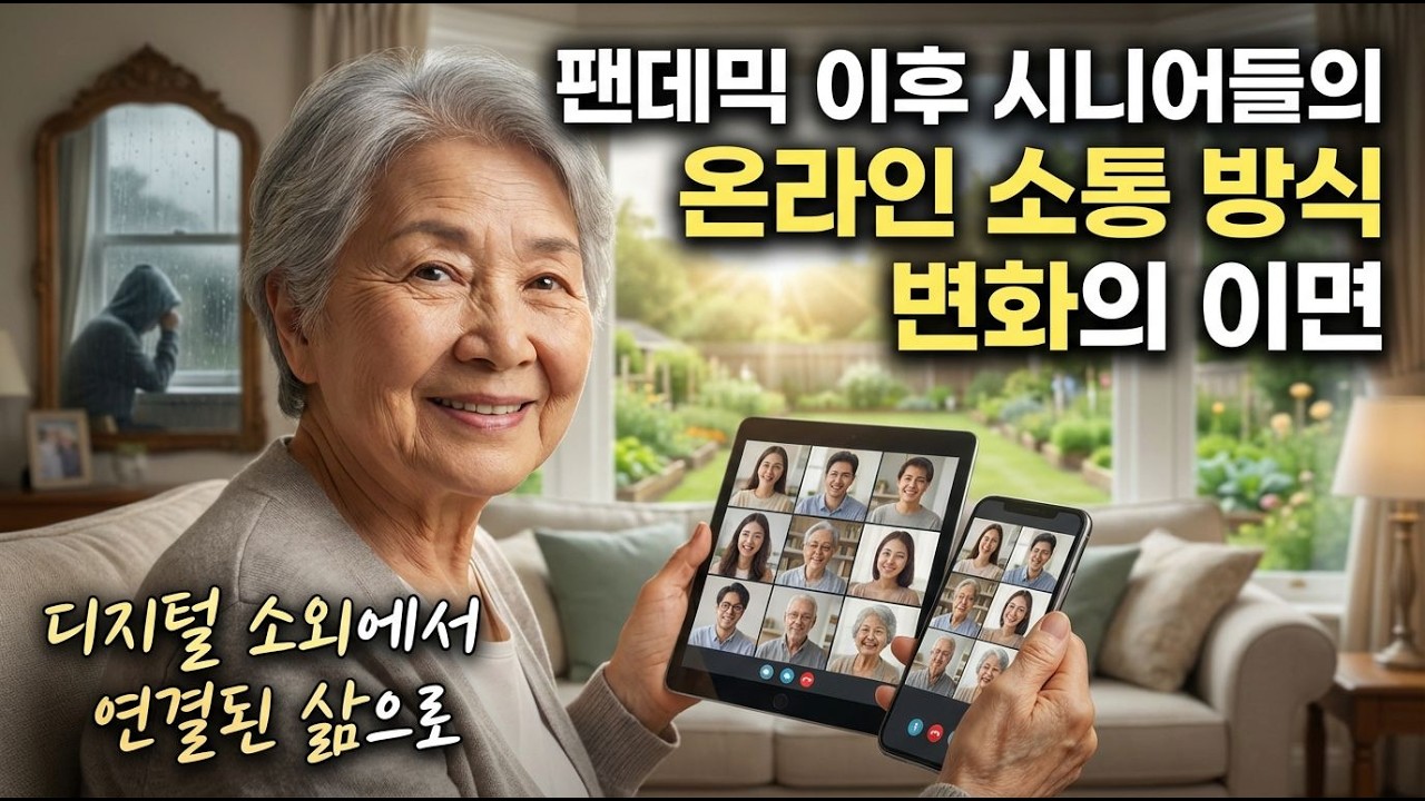 디지털 전환, 시니어들은 어떻게 적응했을까 | 시니어 실생활 정보 | 그냥 틀어놓고 들어도 좋아요