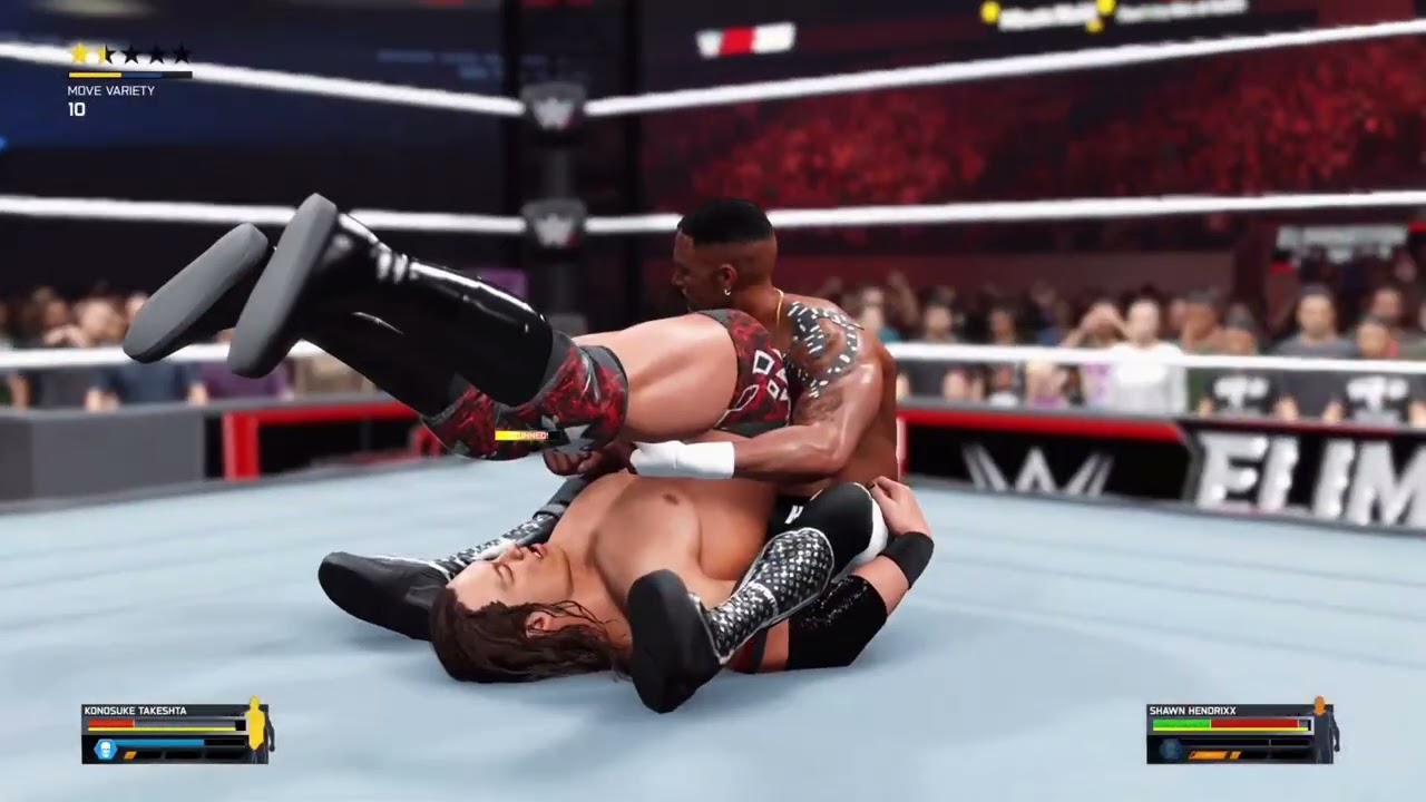 Konosuke Takeshta vs Shawn Hendrixx, Elimination Chamber, WWE 2K25 Universe Mode