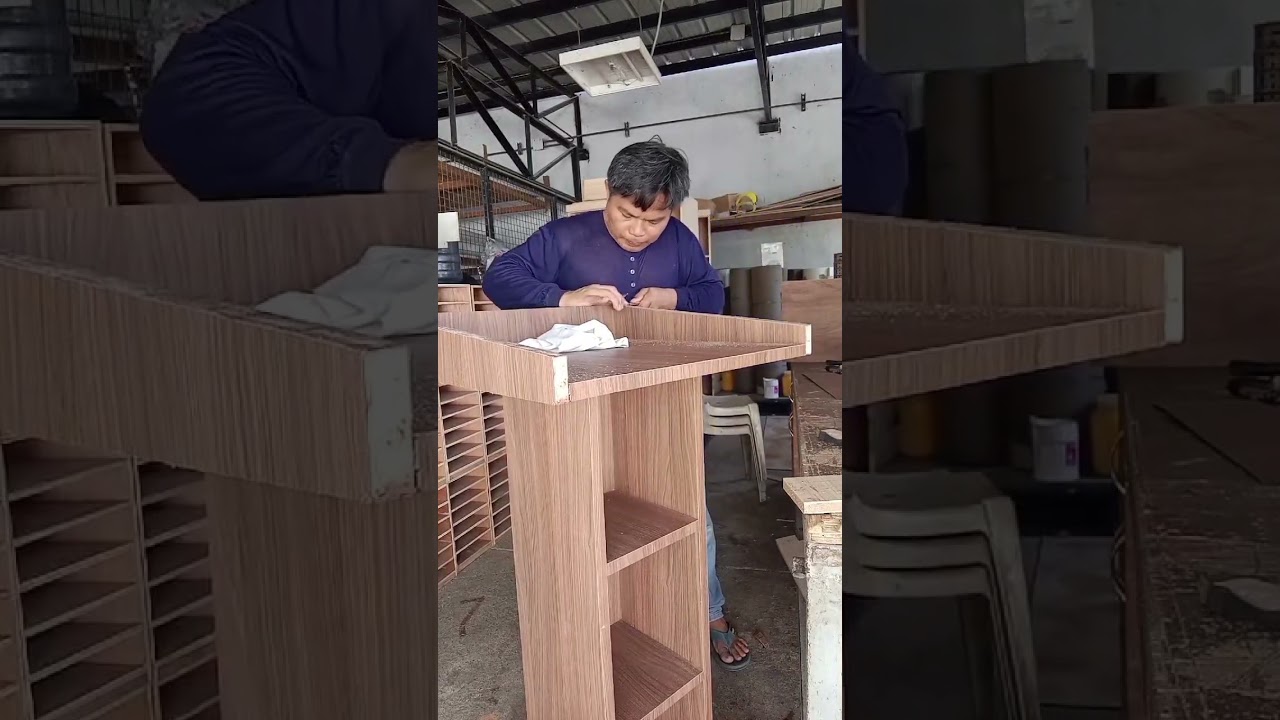 Last part Fabricate Install Laminate Podium Stand 