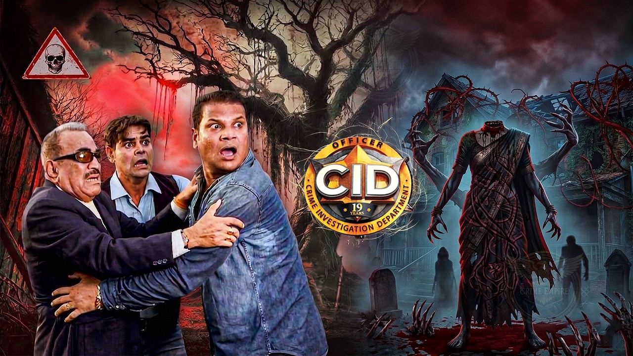 CID Team's Terrifying Encounter with a Witch in the Night Forest, Terror of the Bloody Witch | CI...
