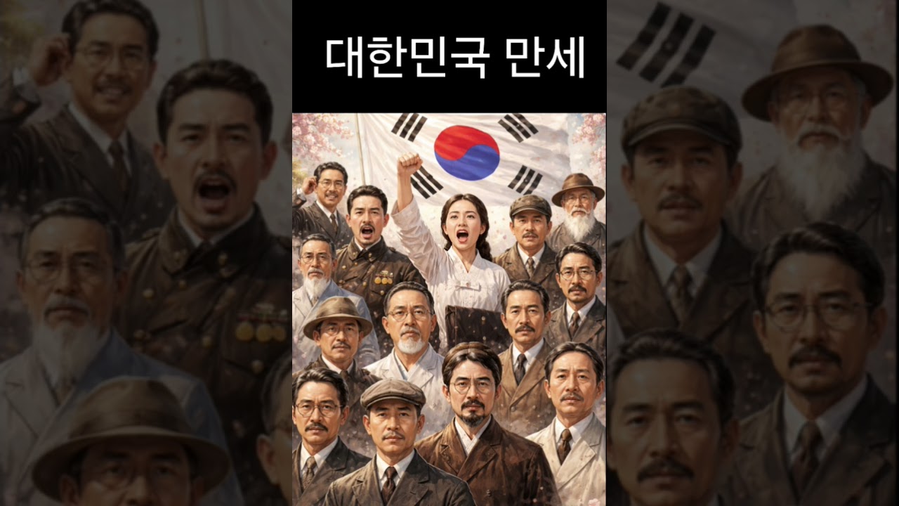 삼일절 국민노래 #3.1절#이재명 #ai노래 김부(김구)윤봉일(윤봉길)입니다