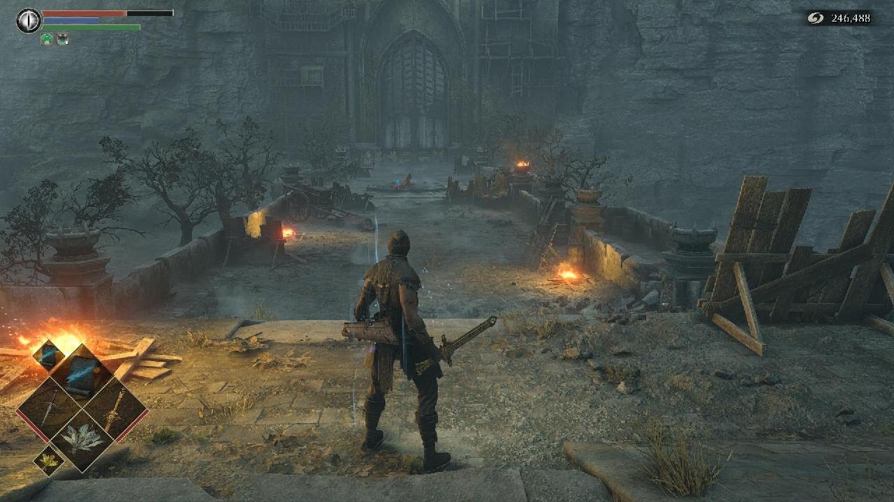 Demon's Souls PS5: Rune Sword moveset.  Parry/riposte, backstab animations.  Ostrava gear.