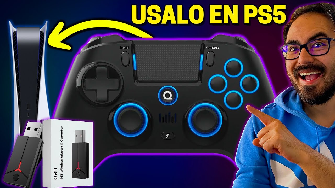 ¡El Mejor Mando para PS5? 😱 Conoce el QRD SPARK N5 y Sus Secretos 🔥 | Guía Completa | JxR