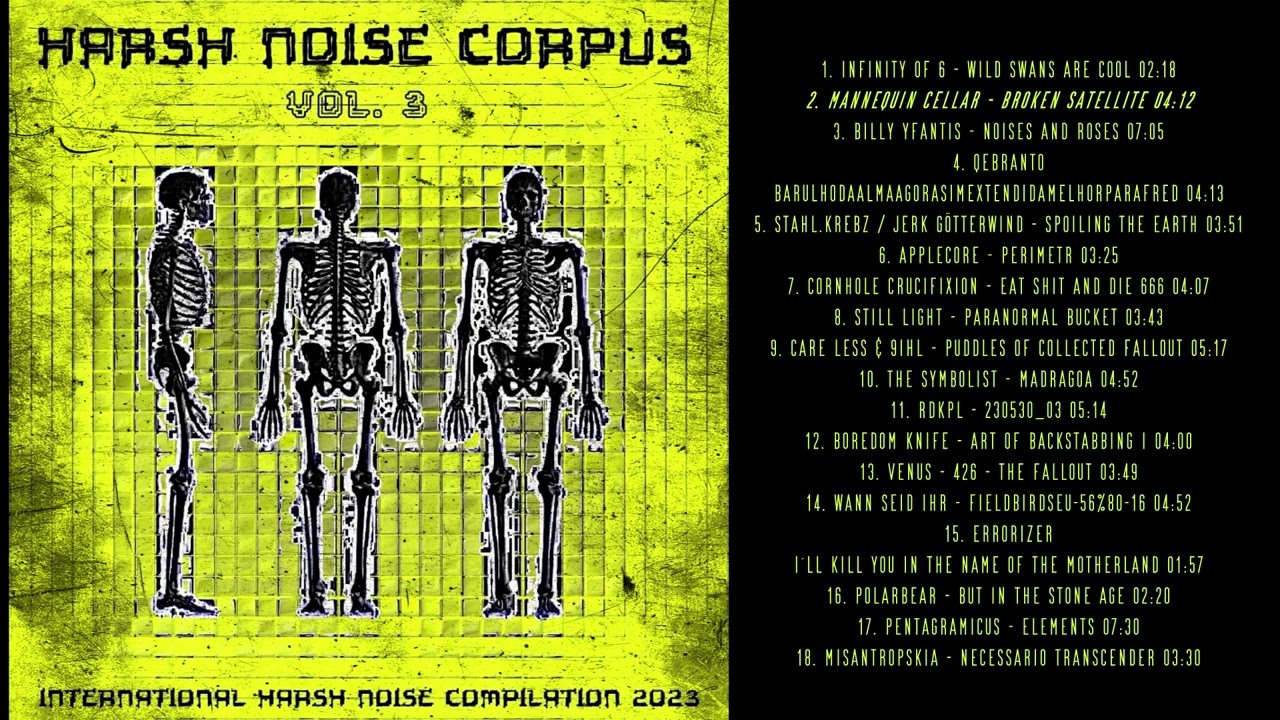 HARSH NOISE CORPUS Vol​.​3 (Compilation 2023)
