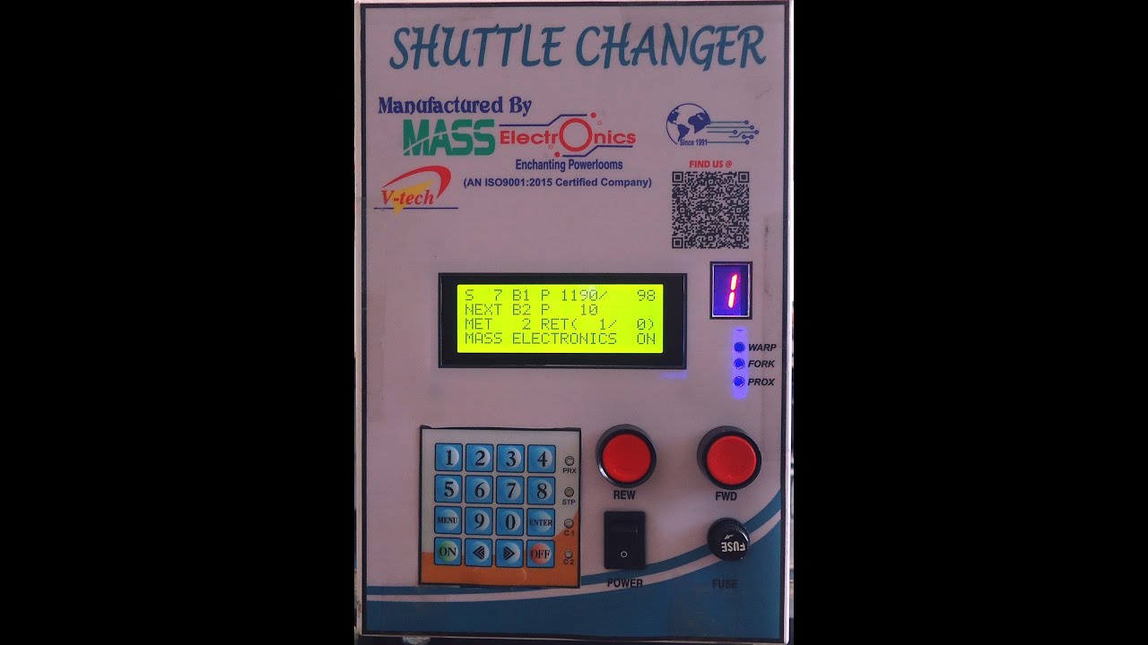 Powerloom shuttle changer