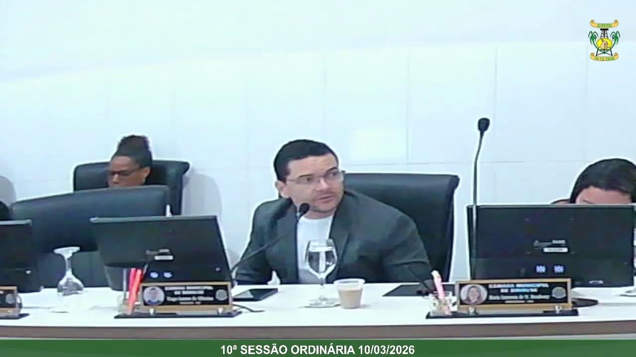 10ª SESSÃO ORDINÁRIA 10/03/2026