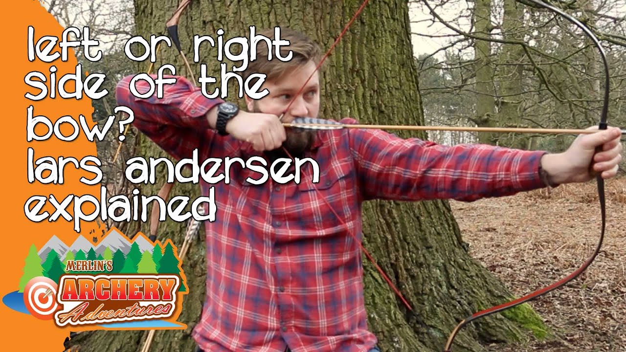 Lars Andersen explained - Arrow Left or right side of the bow?