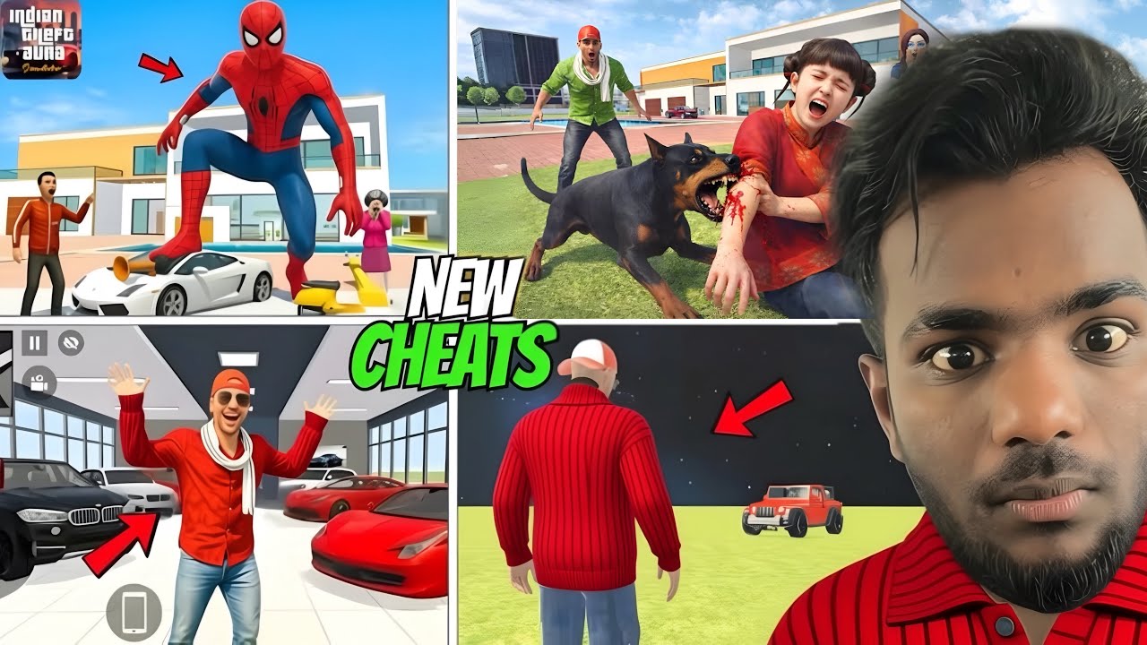 INDIAN THEF AUTO NEW CHEAT CODES😱 +SUPER POWERS AND ALL NEW SECRET FUTURE