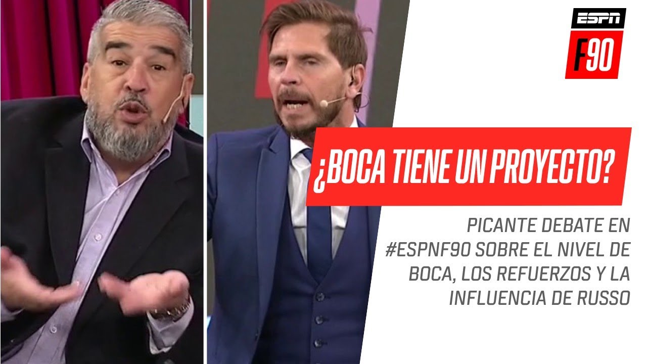 Debate PICANTE en #ESPNF90: &iquest;#Boca tiene proyecto futbol&iacute;stico?