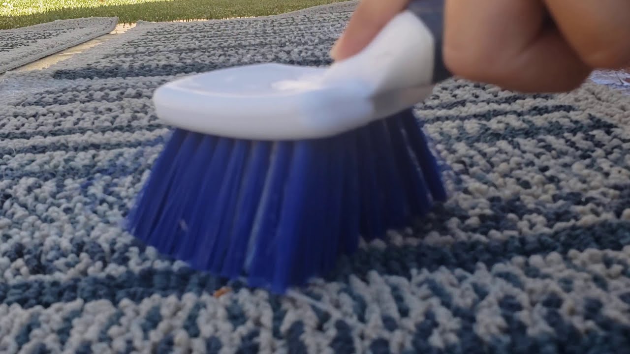 Scrubbing and Washing Rugs *ASMR*