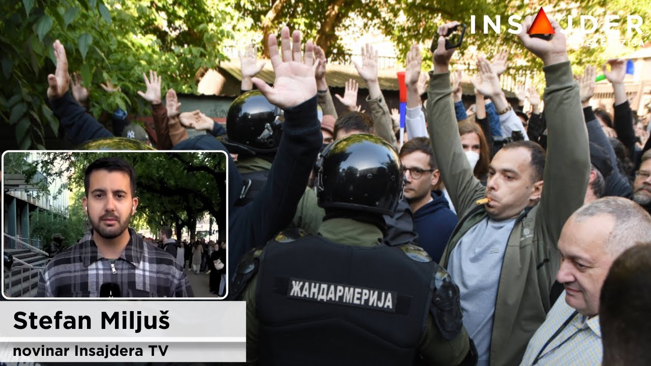 Početak blokade suda i tužilaštva u Novom Sadu