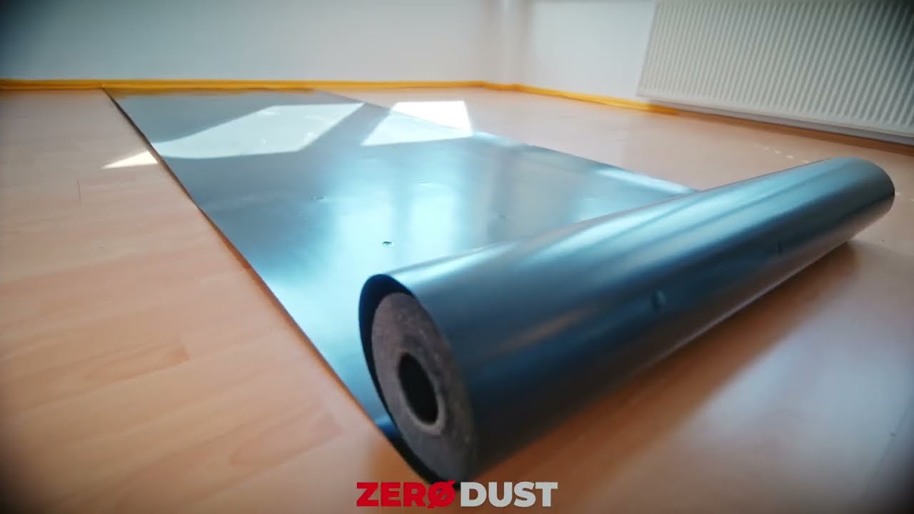 Fußboden abdecken mit ZERO DUST ZD-AbdeckPap Milchtütenpapier Abdeckpappe Abdeckkarton beschichtet