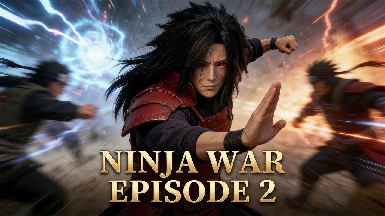 Naruto Live Action AI | Madara Uchiha&rsquo;s Godlike Power - Ninja War Episode 2