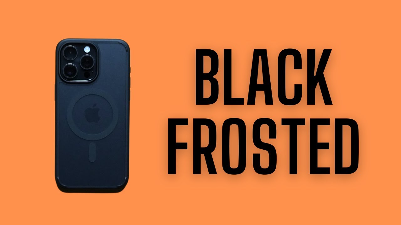 НЕ ПРОПУСТИТЕ ЭТОТ МАТРАСНЫЙ ЧЕК! - Spigen Ultra Hybrid Black Frosted для iPhone 15 Pro Max