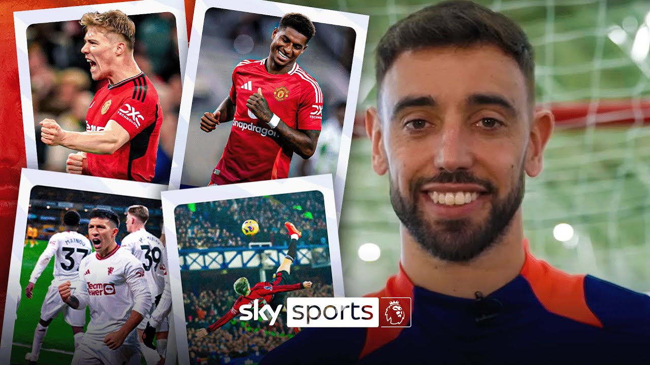 Rashford’s speed or Hojlund’s strength 🤔 | The Sticker Book Challenge with Bruno Fernandes