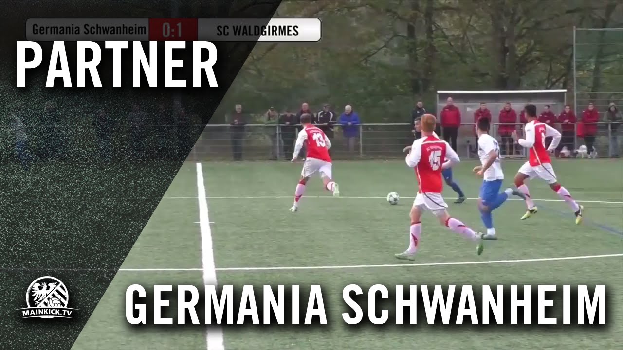 Germania Schwanheim - SC Waldgirmes (Verbandsliga Mitte) - Spielszenen | MAINKICK.TV