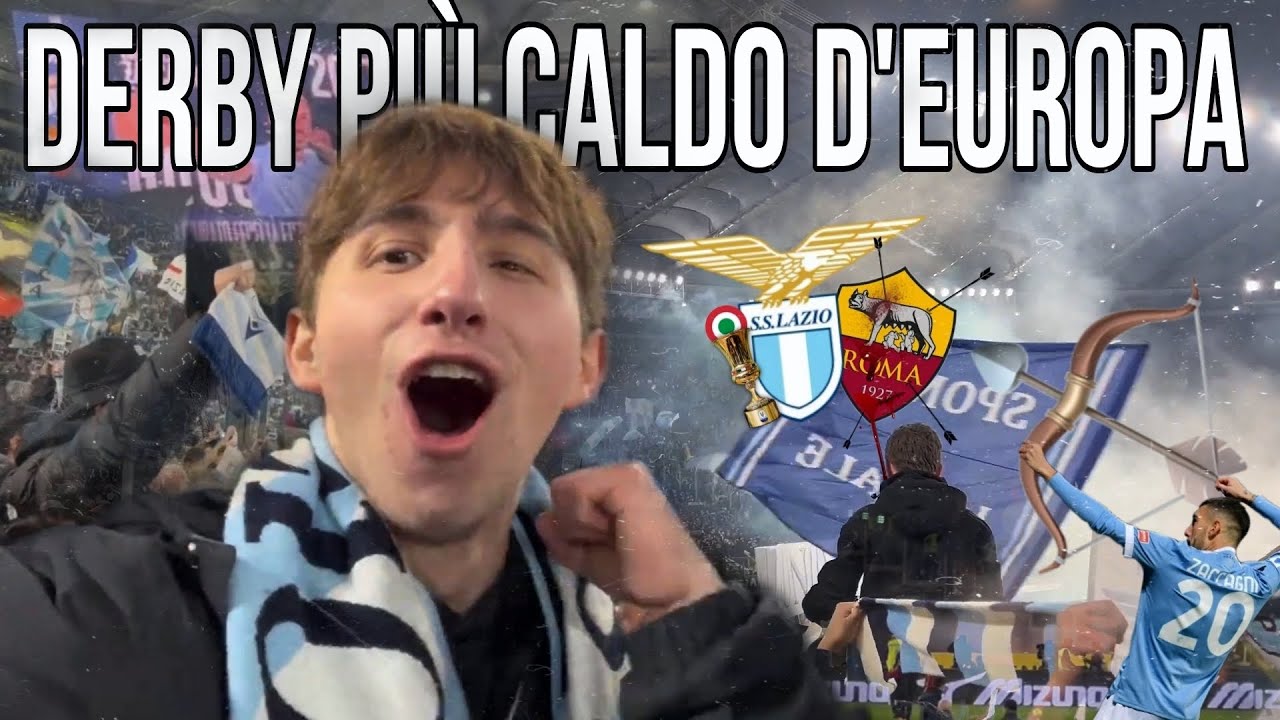 DENTRO al DERBY Più CALDO D'EUROPA: LAZIO vs ROMA || MARFA