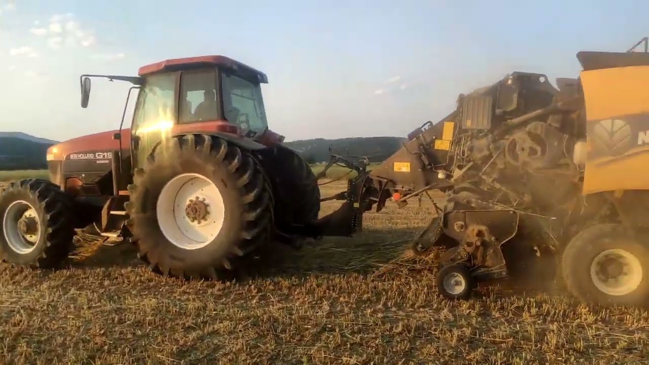 FiatAgri G190 Big Baler 1270 Baling oat