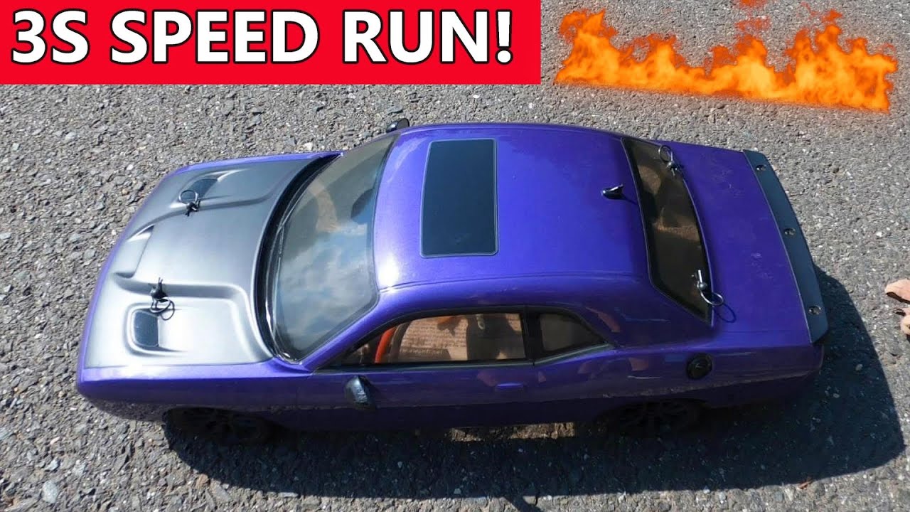 KYOSHO DODGE HELLCAT FAZER MK2 3s Lipo GPS SPEED RUN