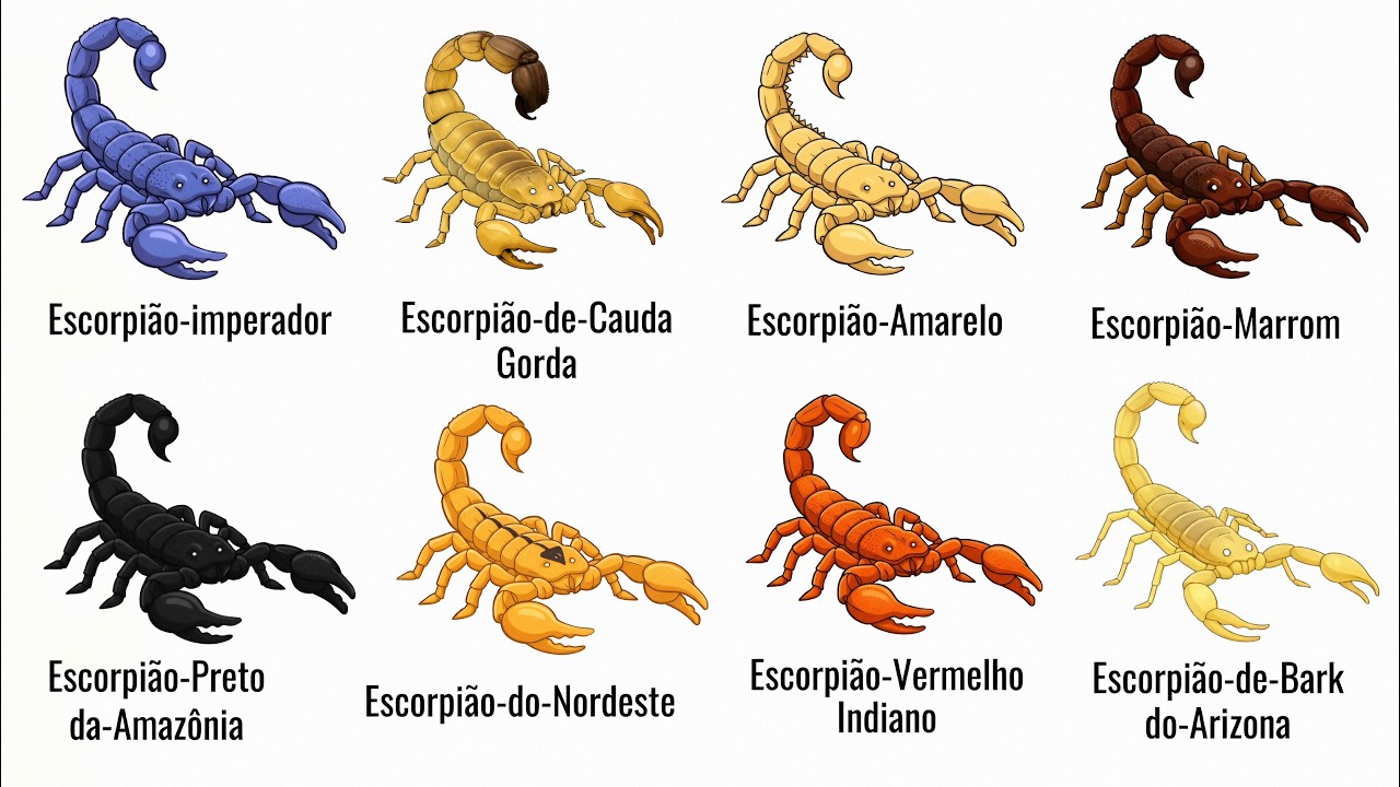 Cada Tipo de Escorpião e seu Veneno Explicados em 9 Minutos (Part 1)