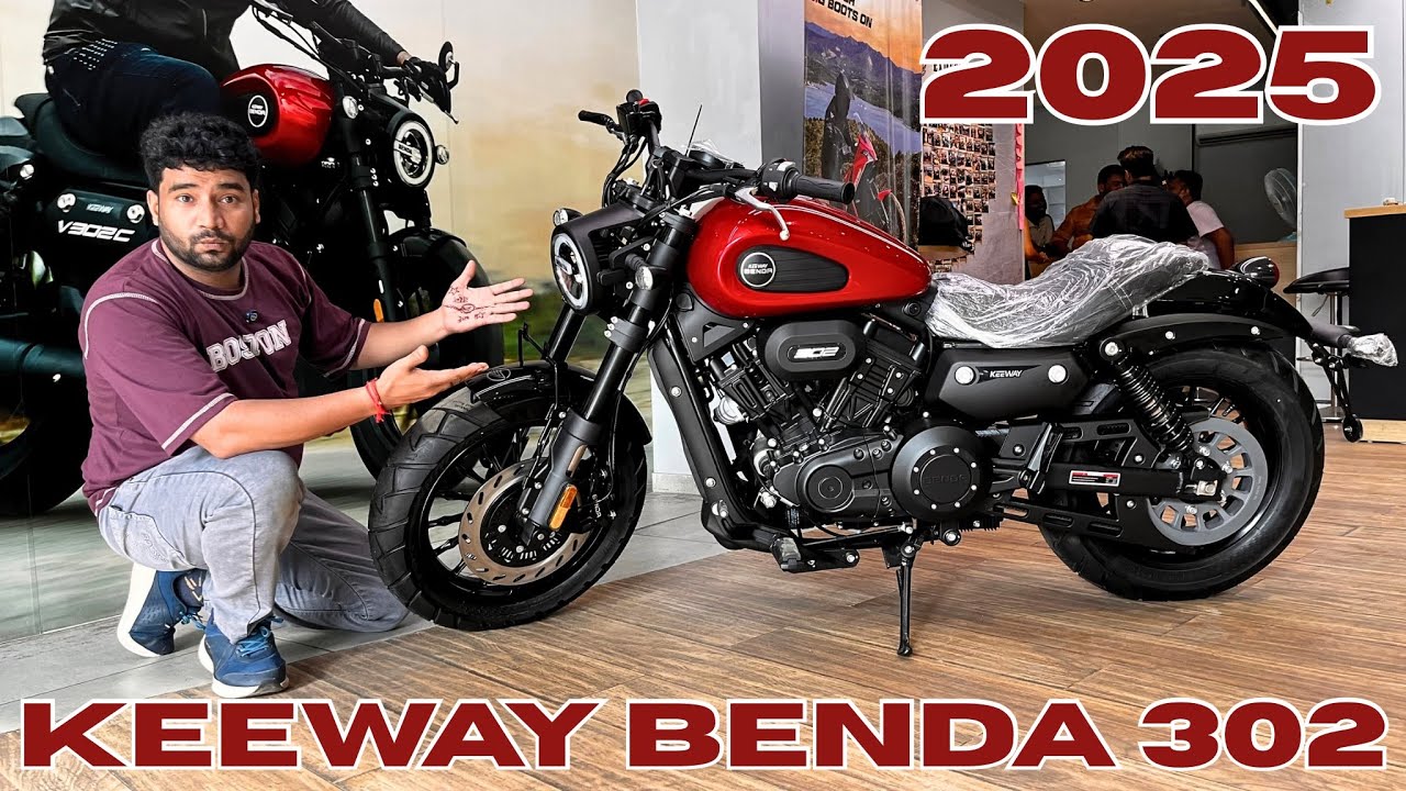 Keeway Benda 302 New Model 2025 Detailed Explain Video On Road Price All Features & Exhaust Sound ! 