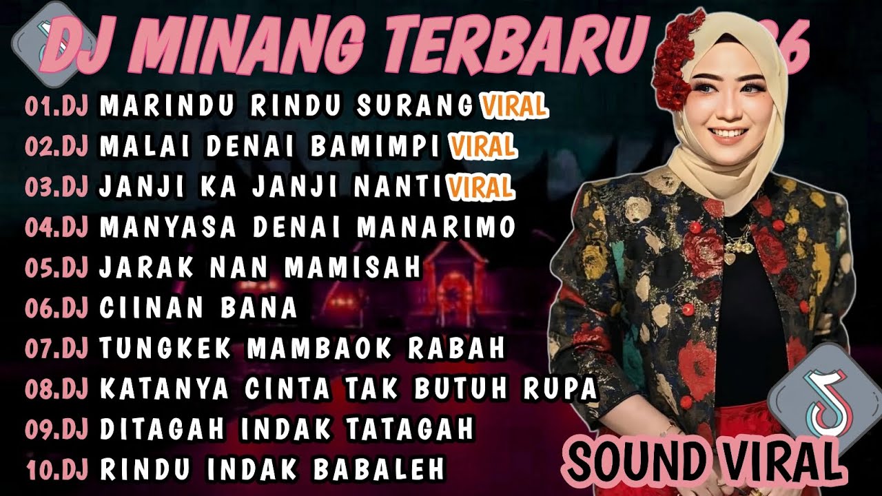 DJ MINANG TERBARU 2025 FULL BASS | VIRAL TIKTOK🎵 DJ MARINDU RINDU SURANG MALAI DENAY BAMIMPI🎵VIRAL
