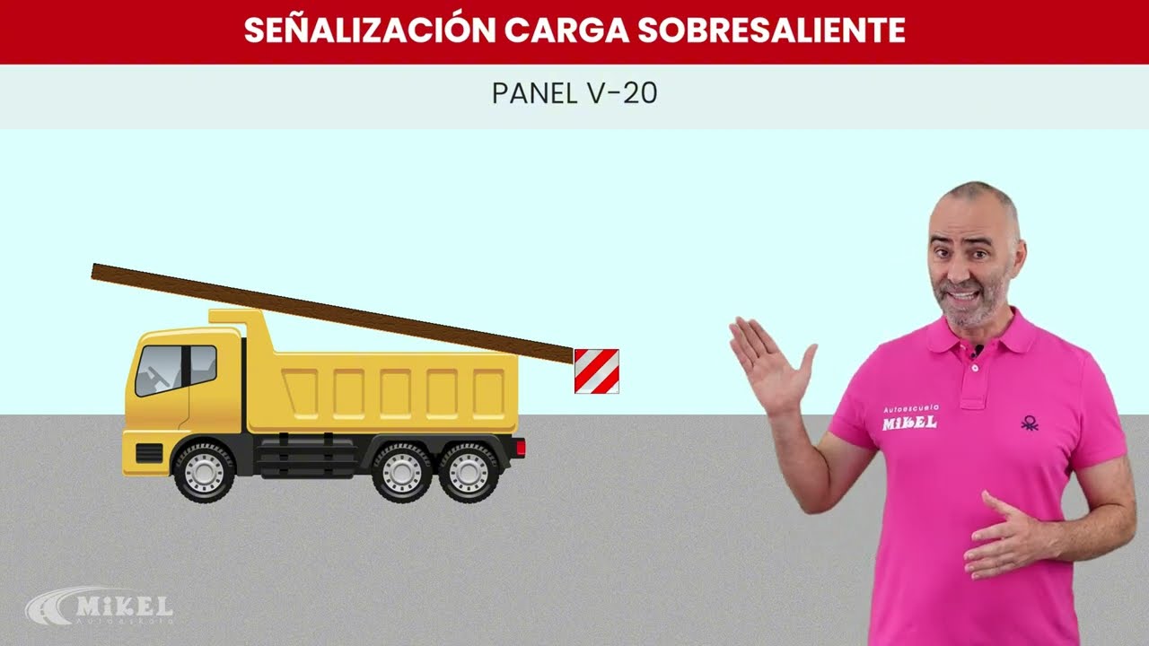 TEMA 6 TRANSPORTE : Señalización de Carga Sobresaliente.