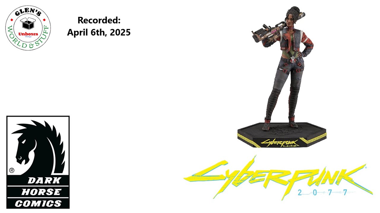 Unboxing Dark Horse Comics Cyberpunk 2077 Panam Statue