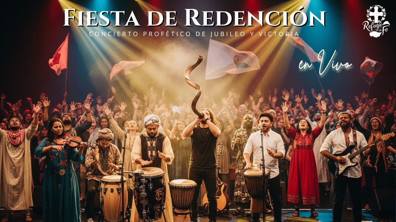 FIESTA DE REDENCIÓN – Concierto Profético en Vivo | Música Cristiana de Jubileo y Victoria
