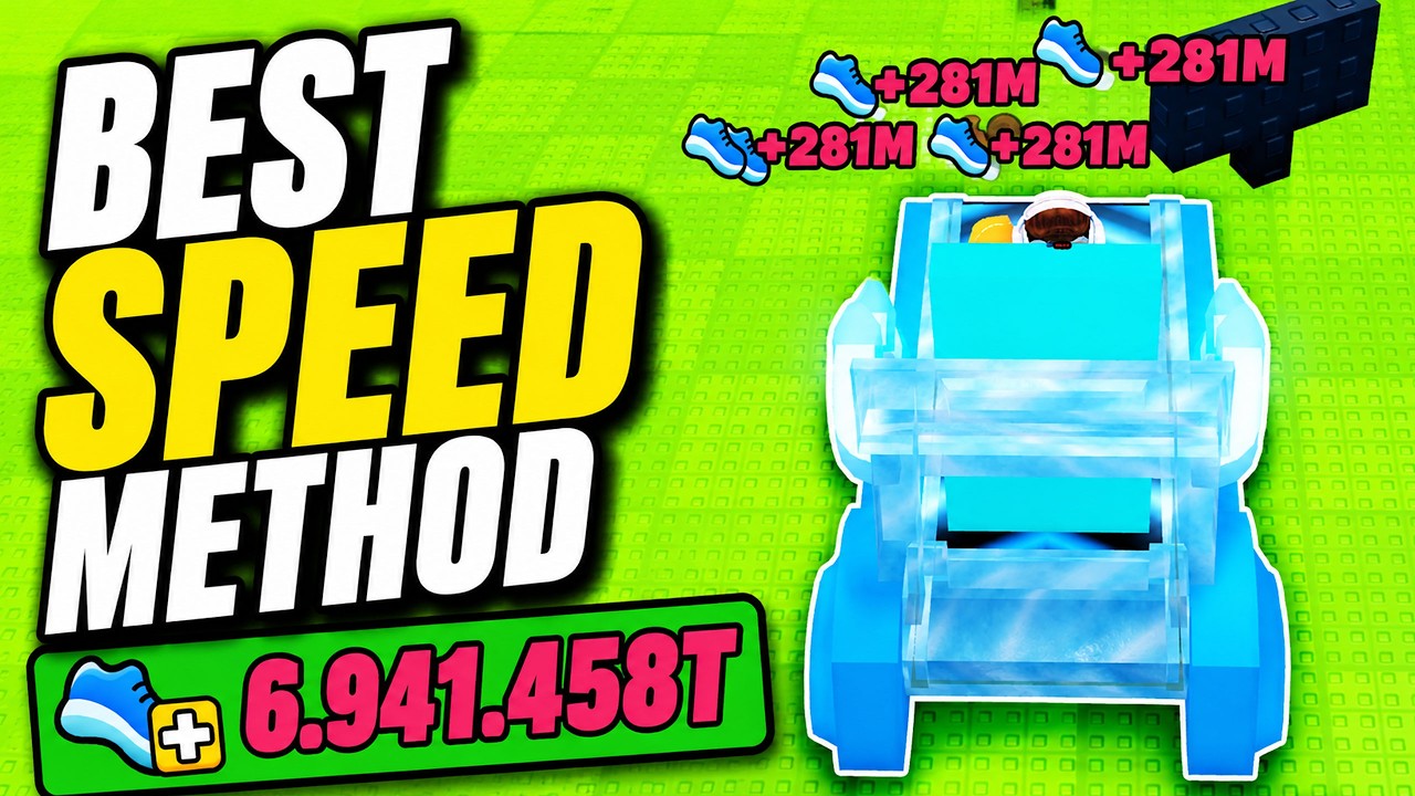 BEST SPEED METHOD in STEAL AN EGG Roblox