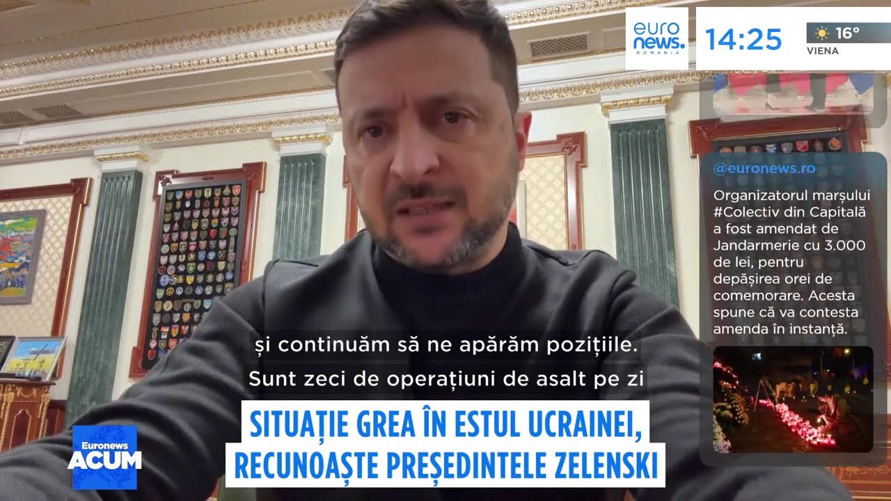 Situație critică &icirc;n Ucraina. Militarii se chinuie să reziste atacurilor Rusiei
