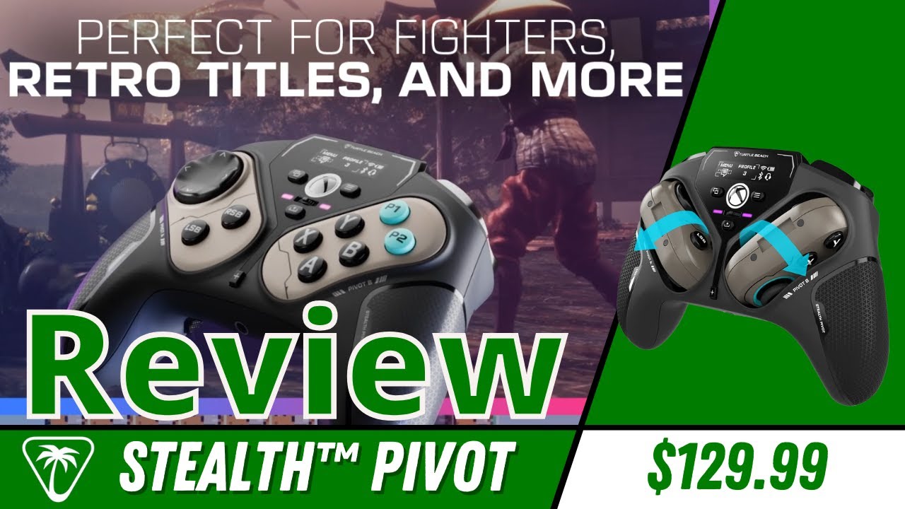 (REVIEW) - Stealth™ Pivot Wireless Smart Controller by Turtle Beach for PC | Xbox | Mobile