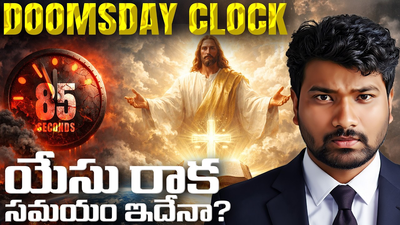 🔴 డూమ్స్‌డే క్లాక్ vs బైబిల్ గడియారం | ప్రపంచం చివరి క్షణాల్లో ఉందా?  End Times | Doomsday In Telugu