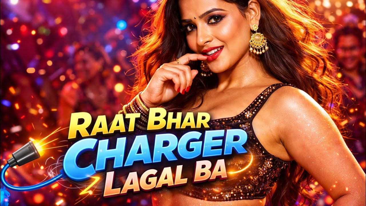 Raat Bhar Charger Lagal Ba 💥 | Bhojpuri Item Song | Powerfull Dance Track 2026 @BOJP9090