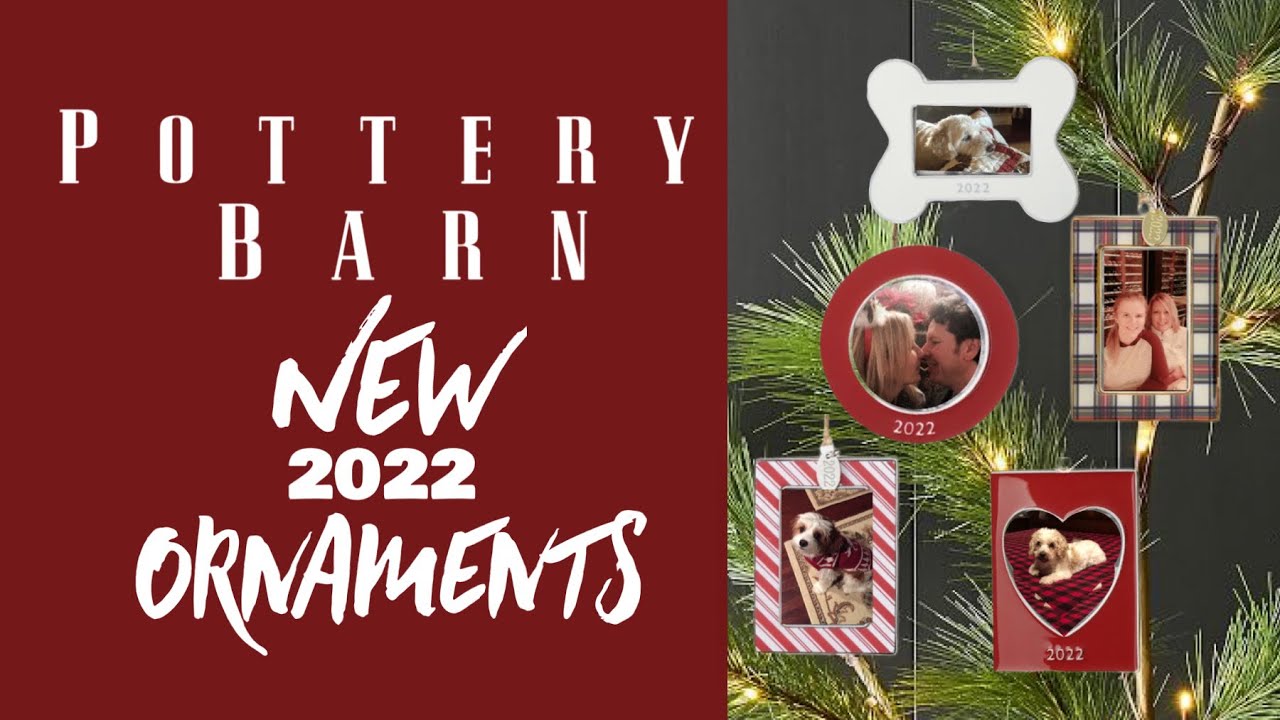 Pottery Barn NEW ornaments for 2022 ALL of them!