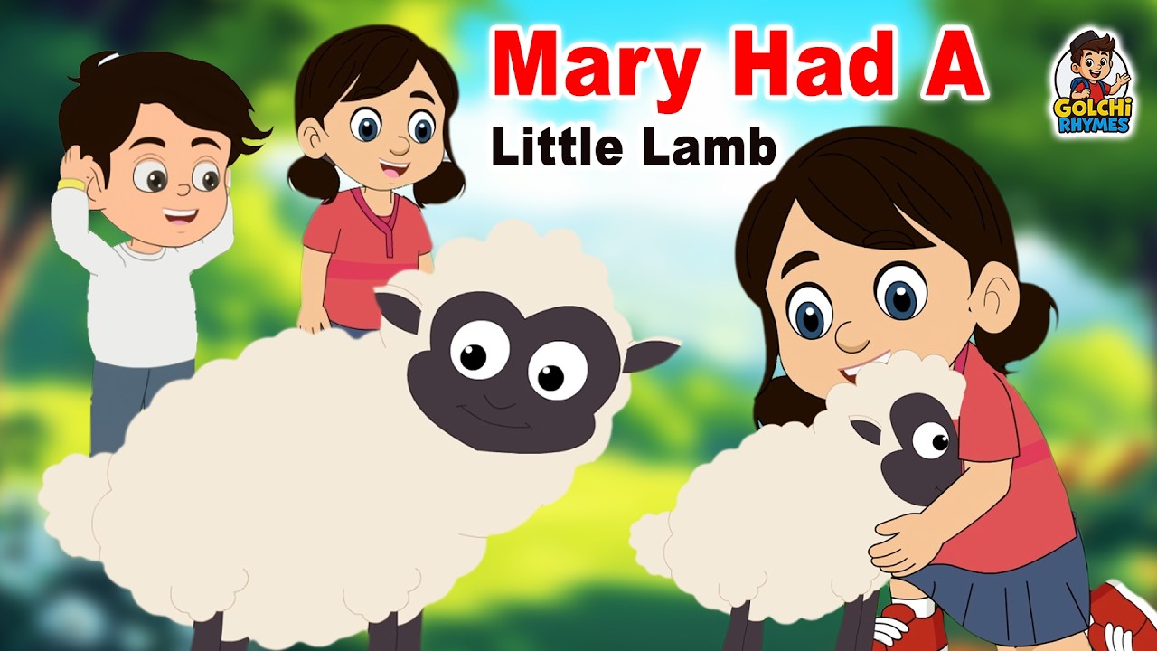 Mary Had A Little Lamb | Nursery Rhymes for Children 🐑 Kids Songs by The Learning Station | Rhymes