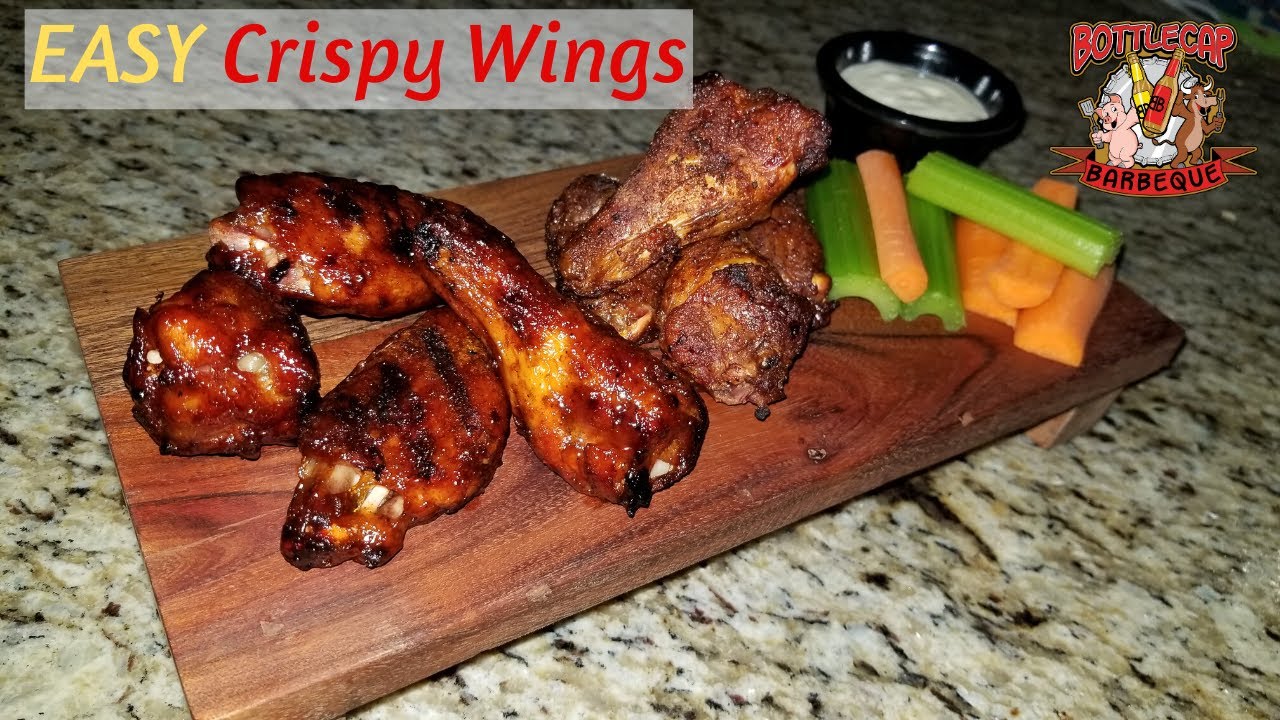 Easy Crispy Chicken Wings on Weber Kettle | Clock Method | Game Day Snacks