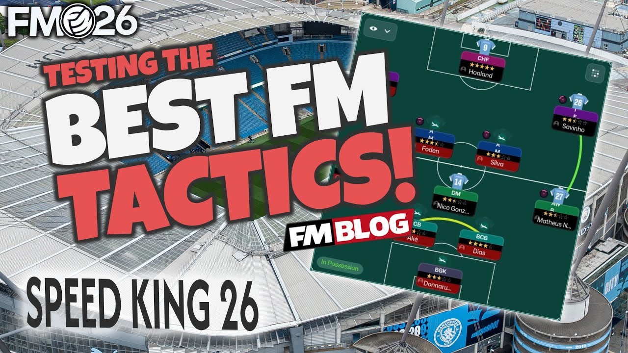 KNAP'S SPEED KING 26 | Лучшая тактика FM26 | Football Manager 26