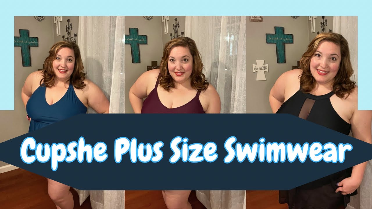 CUPSHE Plus Size Swimwear Haul + Try On 👙