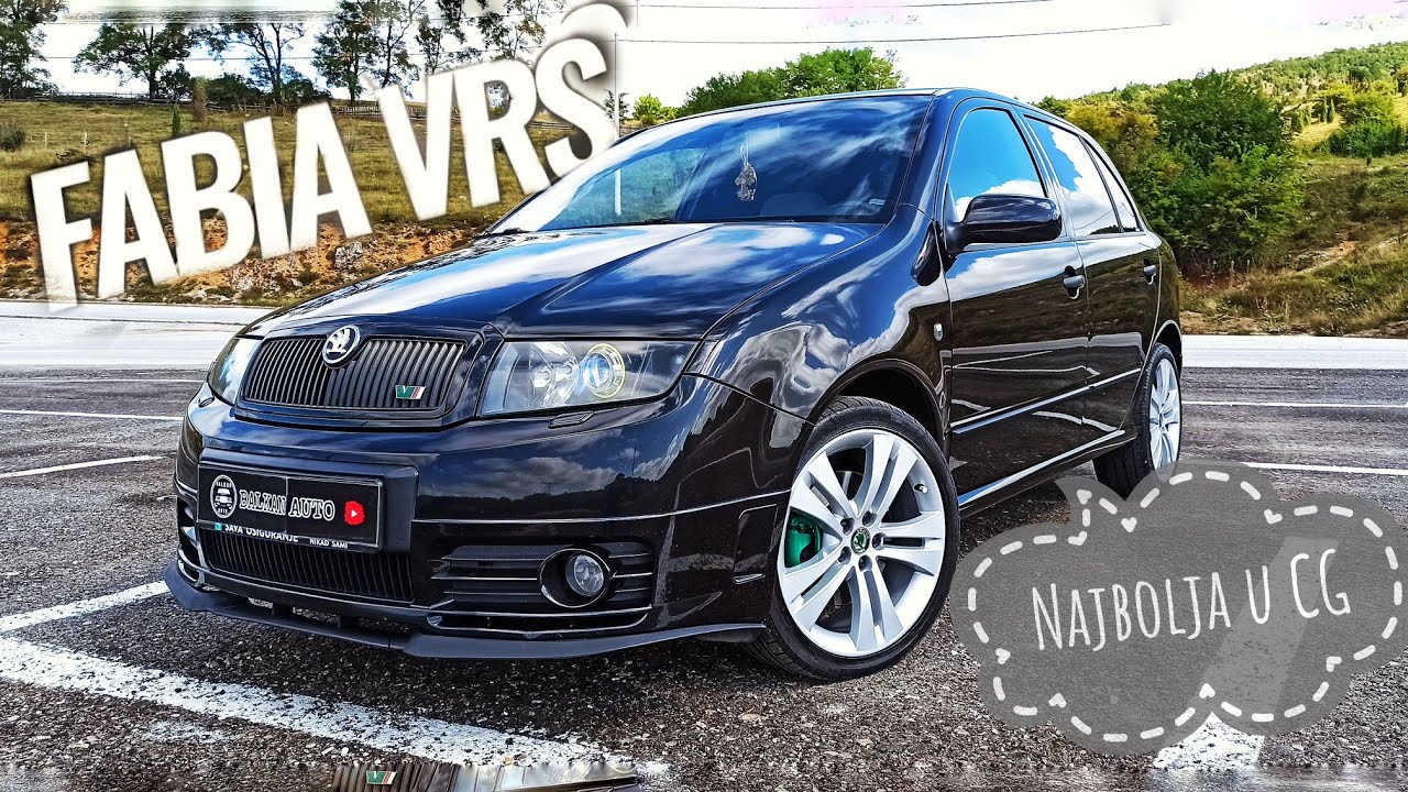 Test: SKODA FABIA VRS 1.9 130 KS - NAJBOLJA U CRNOJ GORI !