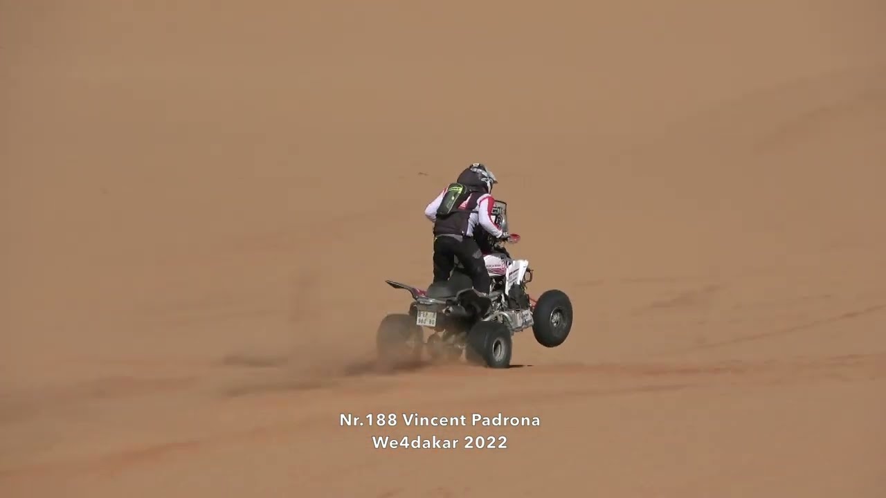 Nr.188 Vincent Padrona. Drag'on Rally Team, Raptor 700.