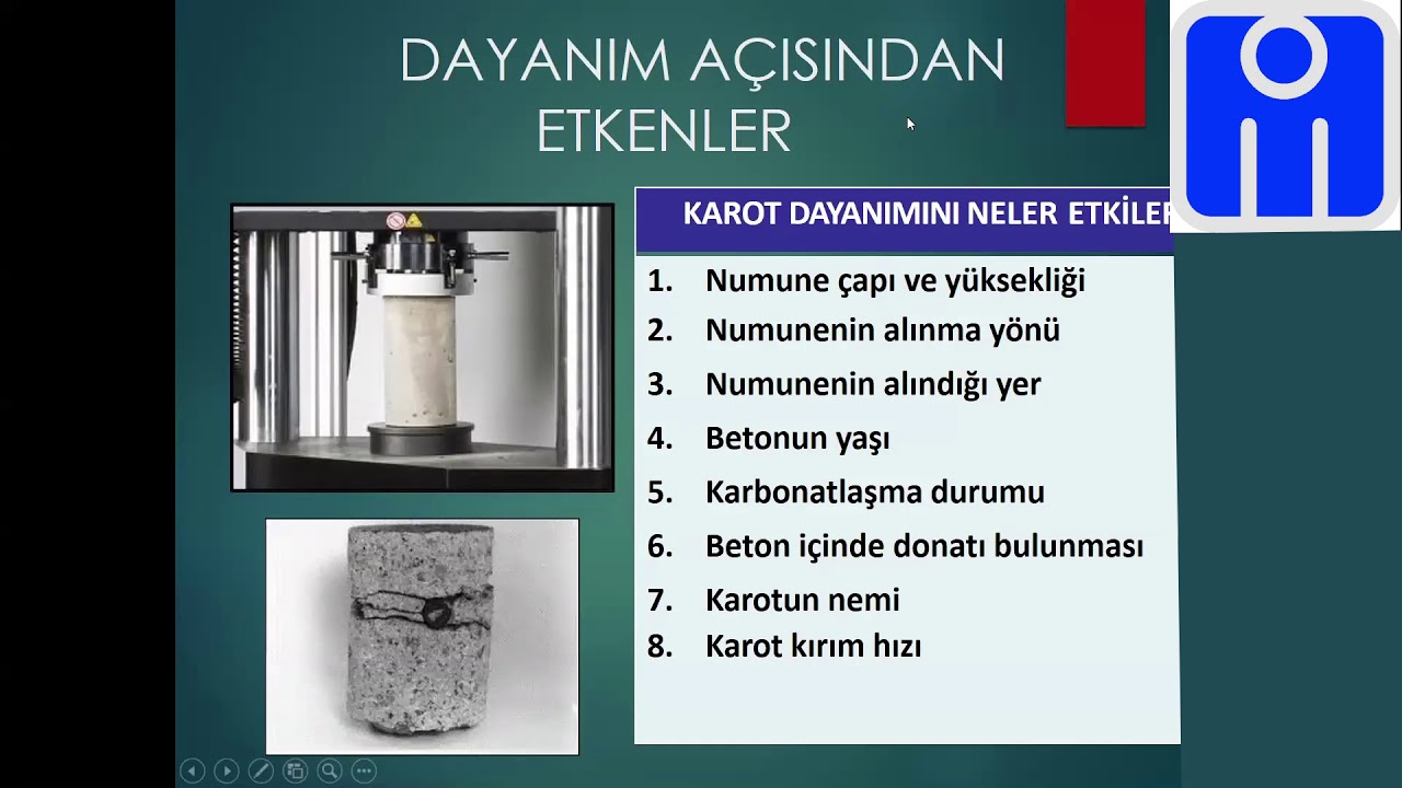 Yapıda Beton Kalitesinin Tahribatlı ve Tahribatsız Test Yöntemleri ile Belirlenmesi