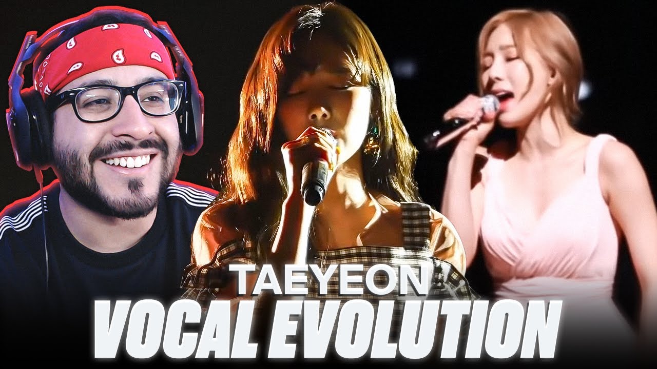 Reaction to TAEYEON 태연 Vocal Evolution (2004~2022)