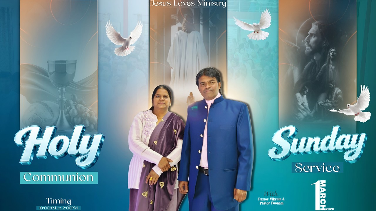 Live:🛑Holy Communion Sunday Service | (01-03-2026) | @Jesuslovesministry #live