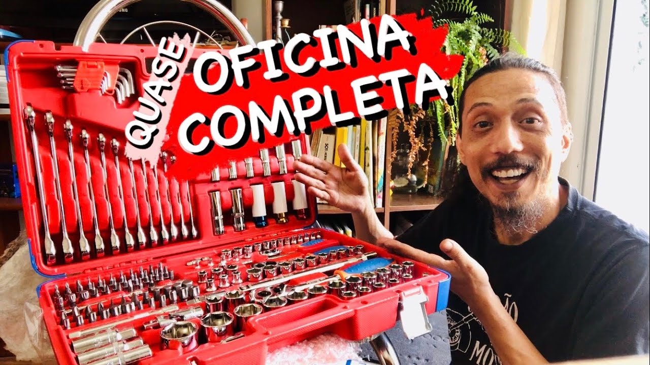 Garagem Master - Jogo de Ferramentas com 178 pe&ccedil;as - FortGPRO - FG8955