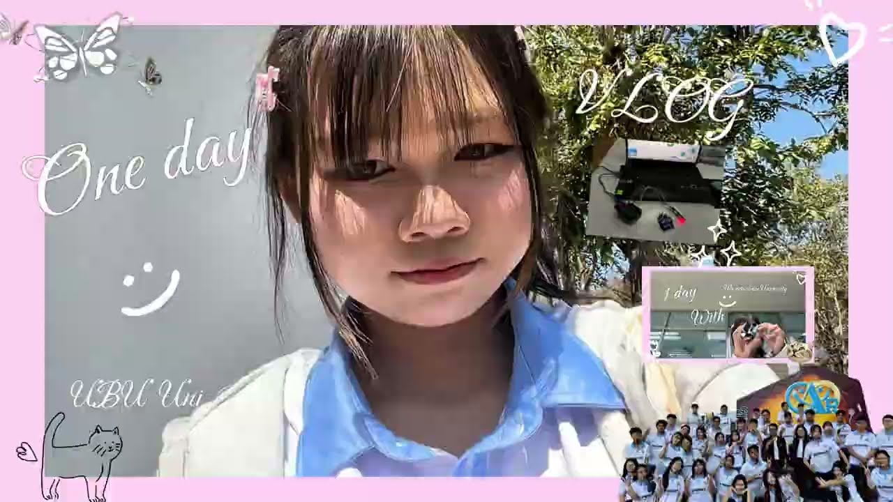 Vlog 01| One day in UBU Uni⊹🍮ミ₊˚🍡𖦹🌸‧₊˚.