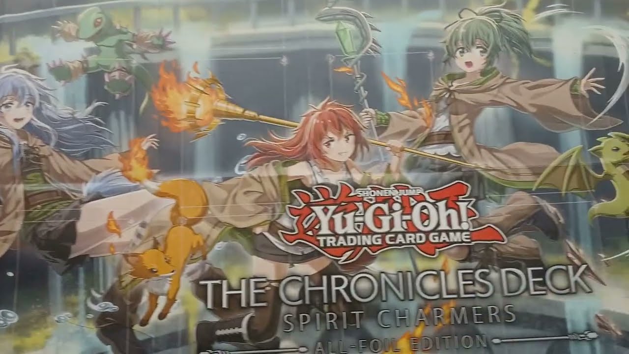 Yu Gi Oh! The Chronicles Deck Spirit Charmers unboxing